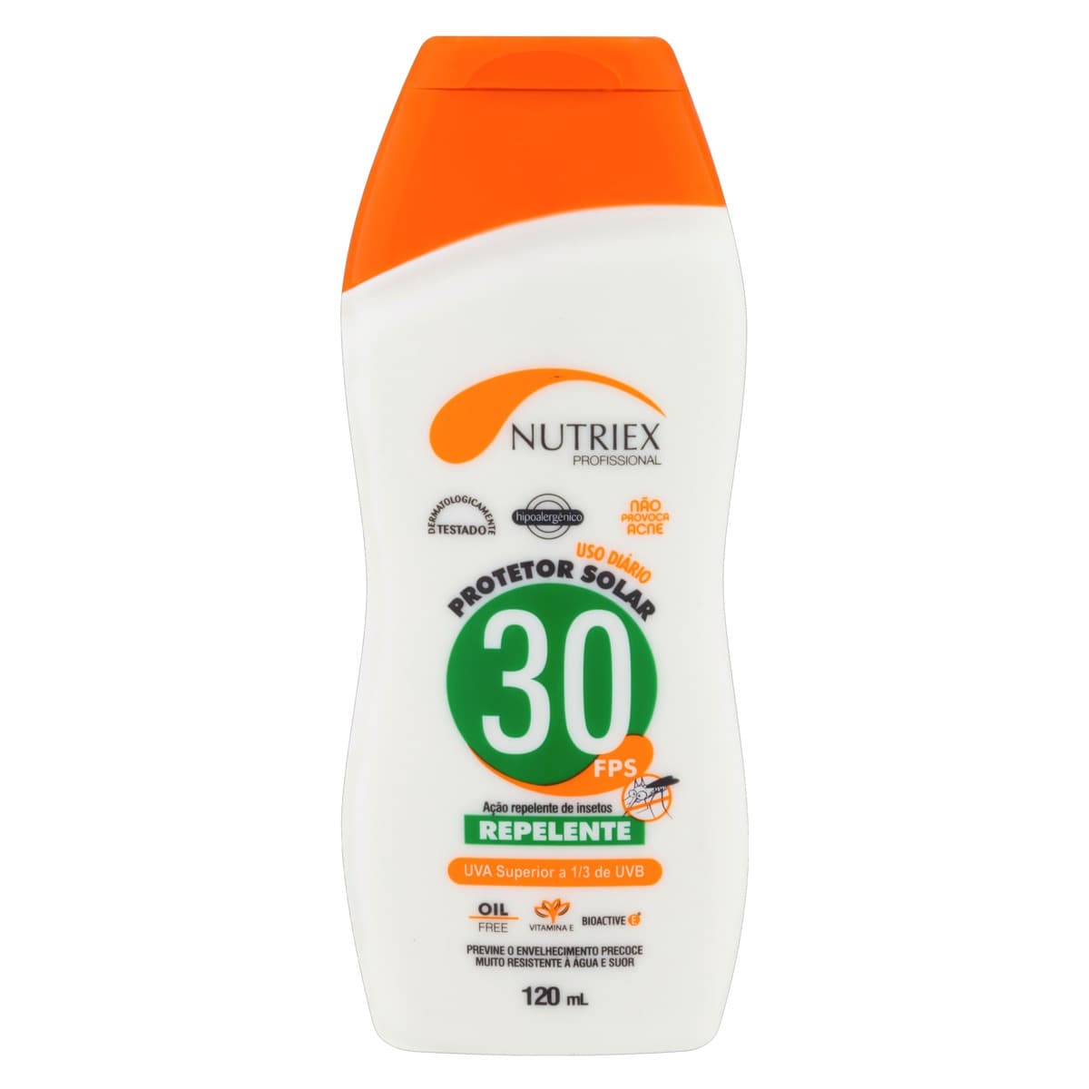 Protetor Solar Nutriex Profissional Fps 30 Ação Repelente 1 Unidade De 120 ML